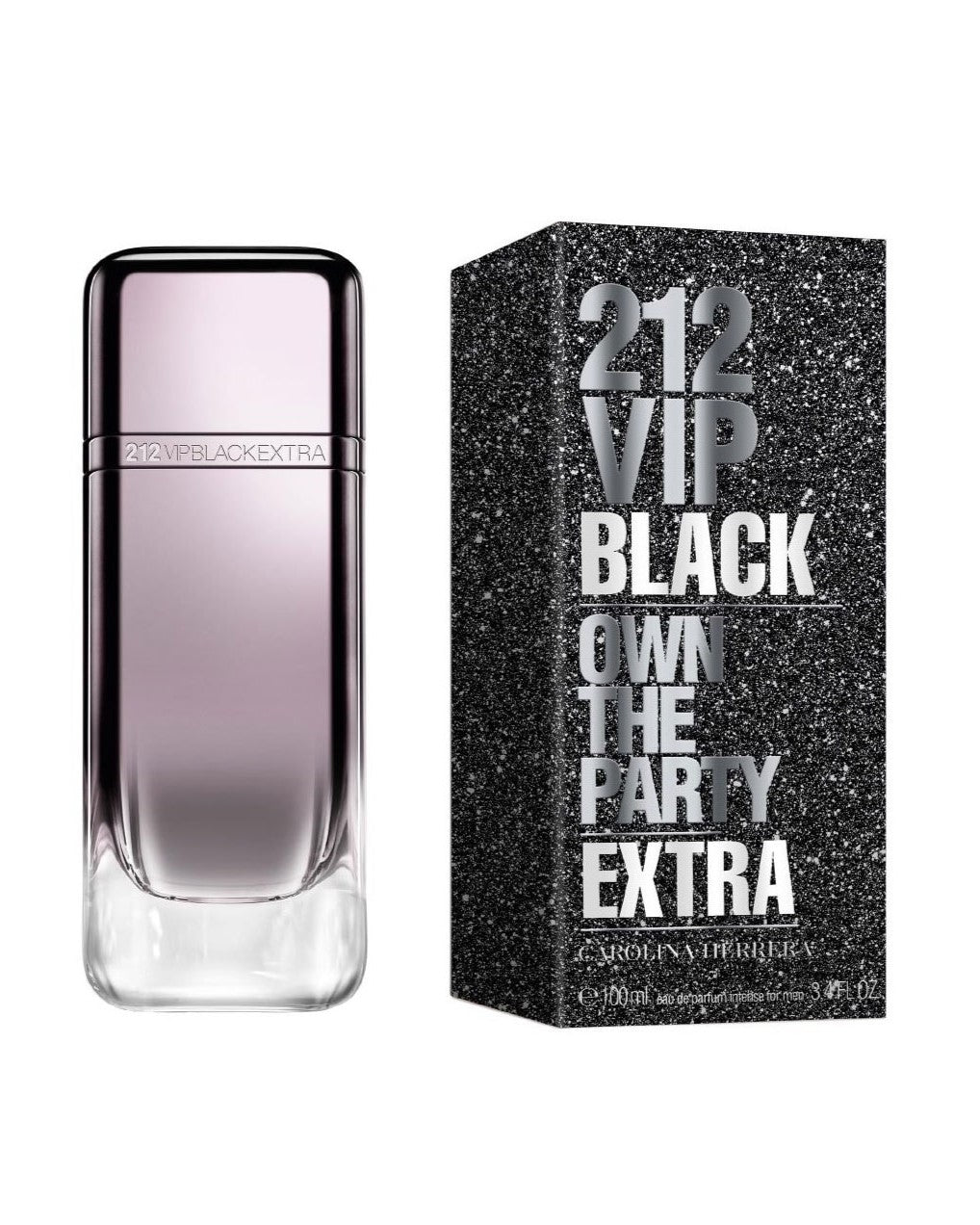 212 VIP Men Black Extra Eau de Parfum Spray, 3.4 oz