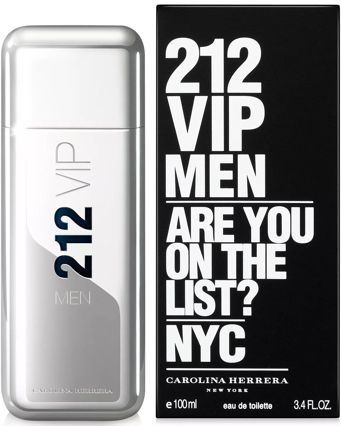212 VIP Men Eau de Toilette Spray, 3.4 oz