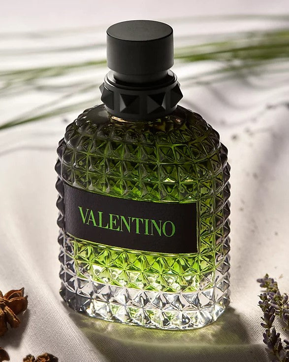 Men's Uomo Born In Roma Green Stravaganza Eau de Toilette Spray, 3.4 oz