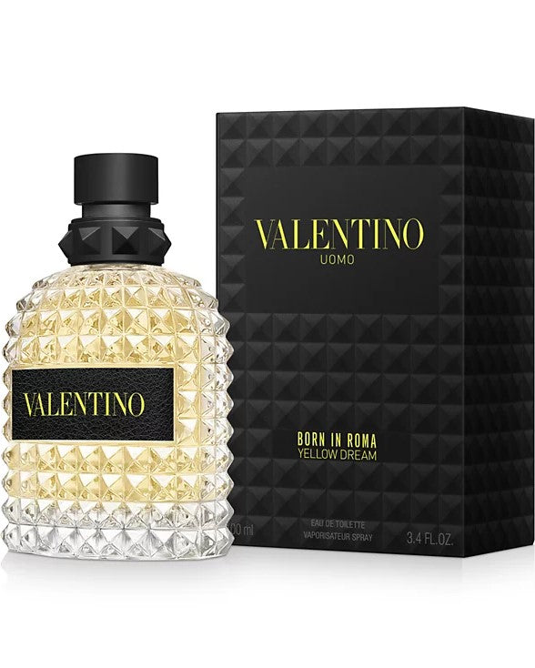 Men's Uomo Born in Roma Yellow Dream Eau de Toilette Spray, 3.4 oz