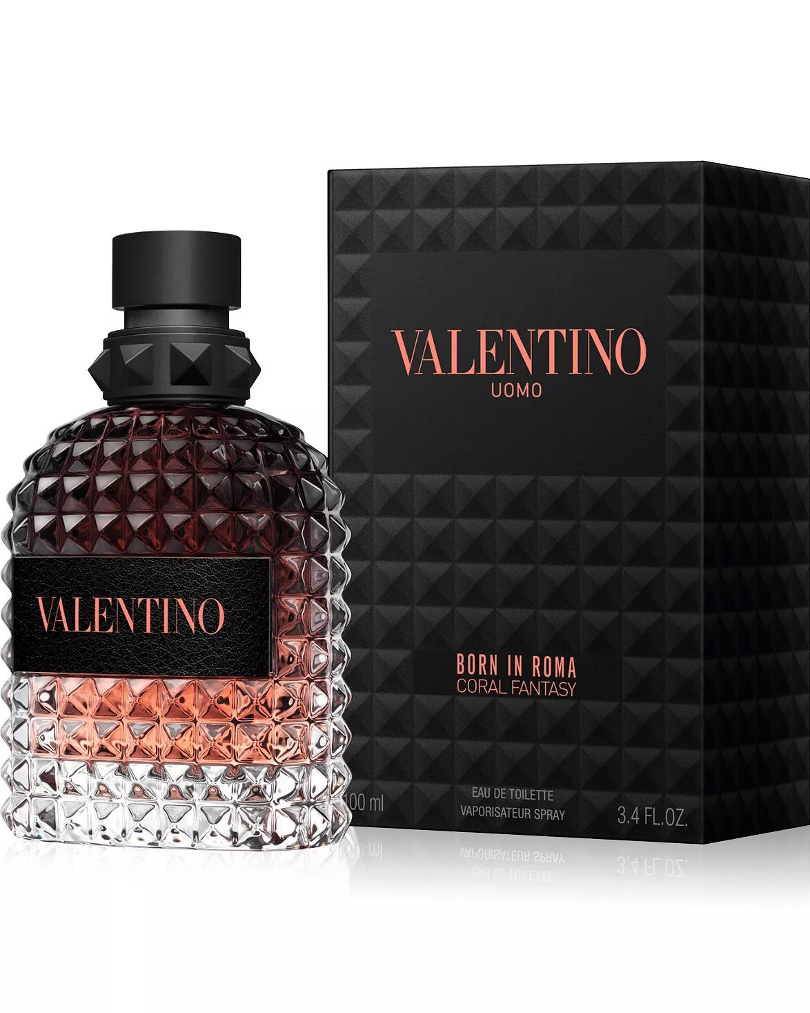 Men's Uomo Born In Roma Coral Fantasy Eau de Toilette Spray, 3.4 oz